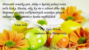 VEĽKONOČNÝ POZDRAV